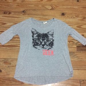 Cat “Geek” shirt